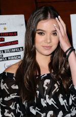 HAILEE STEINFELD at Ten Thousand Saints Premiere in Century City