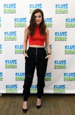 HAILEE STEINFELD at The Elviz Duran Z100 Morning Show in New York 08/07/2015