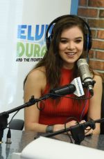 HAILEE STEINFELD at The Elviz Duran Z100 Morning Show in New York 08/07/2015