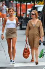HAILEY BALDWIN Out and About in Tribeca 08/23/2015