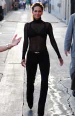 HALLE BERRY Arrives at Jimmy Kimmel Live