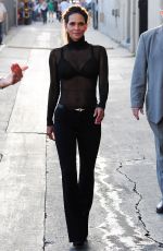 HALLE BERRY Arrives at Jimmy Kimmel Live