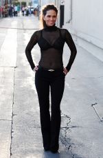 HALLE BERRY Arrives at Jimmy Kimmel Live