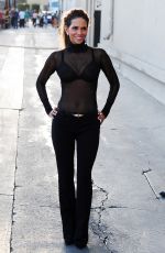 HALLE BERRY Arrives at Jimmy Kimmel Live