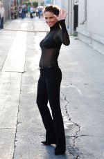 HALLE BERRY Arrives at Jimmy Kimmel Live