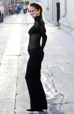 HALLE BERRY Arrives at Jimmy Kimmel Live