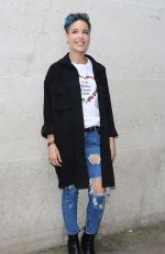 HALSEY at BBC Studios in London 08/04/2015