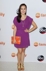 HAYLEY ORRANTIA at Disney ABC 2015 Summer TCA Tour in Beverly Hills