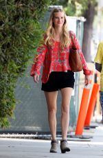 HEATHER MORRIS Out and About in Los Angeles 08/20/2015