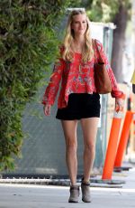 HEATHER MORRIS Out and About in Los Angeles 08/20/2015