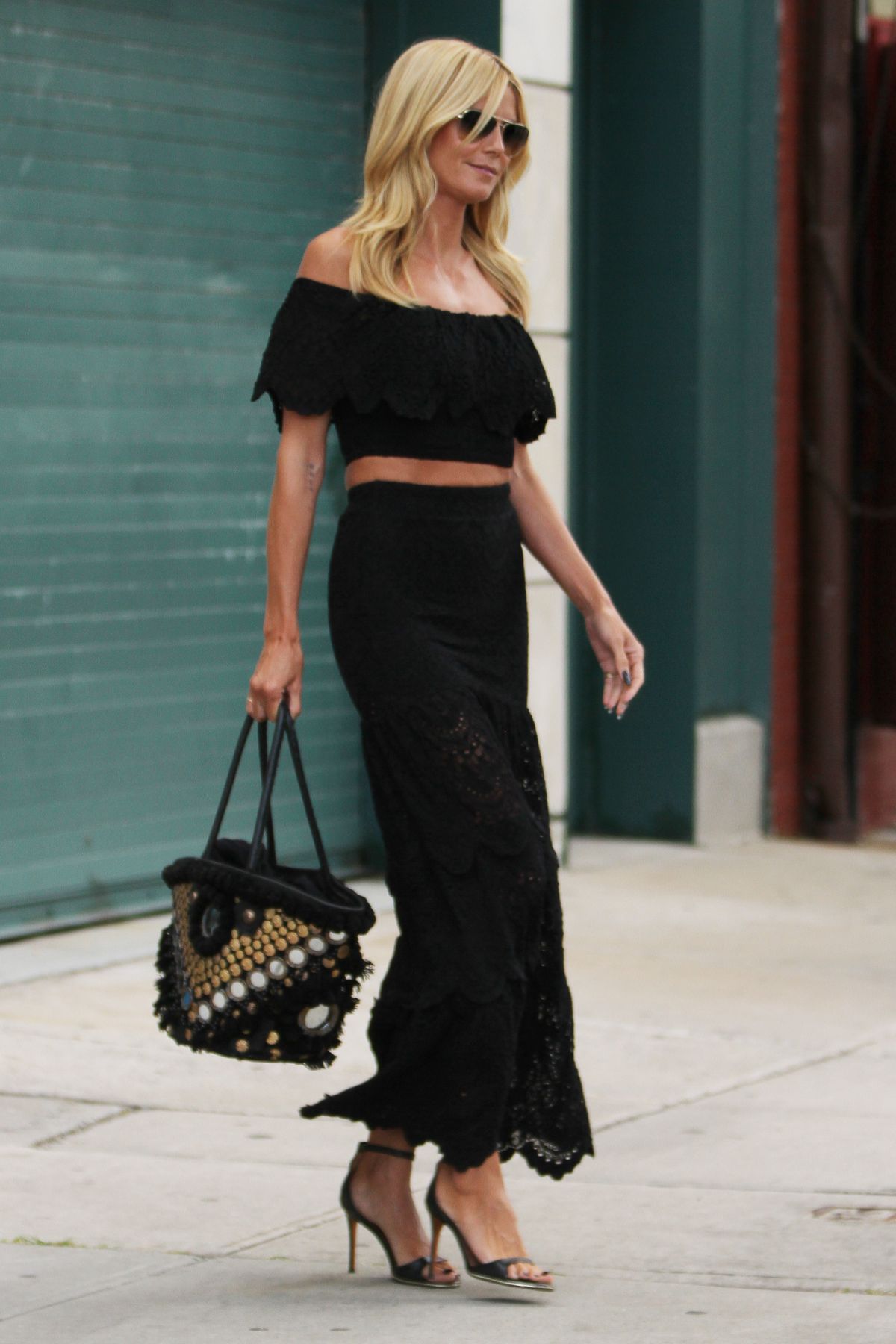 HEIDI KLUM Out and About in New York 08/12/2015 HEIDI KLUM Out and About in New York 08/12/2015
