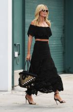 HEIDI KLUM Out and About in New York 08/12/2015