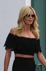 HEIDI KLUM Out and About in New York 08/12/2015