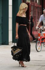 HEIDI KLUM Out and About in New York 08/12/2015