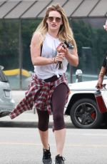 HILARY DIFF Out and About in Los Angeles 08/18/2015