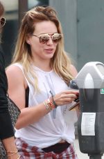HILARY DIFF Out and About in Los Angeles 08/18/2015