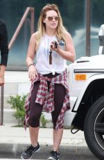 HILARY DIFF Out and About in Los Angeles 08/18/2015