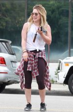 HILARY DIFF Out and About in Los Angeles 08/18/2015