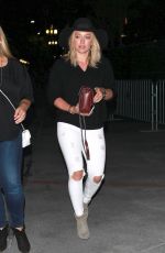HILARY DUFF Arrives at Taylor Swift