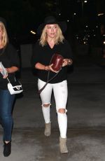 HILARY DUFF Arrives at Taylor Swift