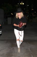 HILARY DUFF Arrives at Taylor Swift