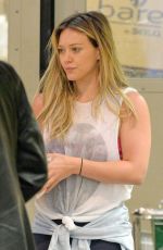 HILARY DUFF Out Shopping in Los Angeles 08/10/2015