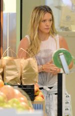 HILARY DUFF Out Shopping in Los Angeles 08/10/2015