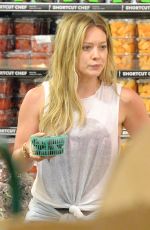 HILARY DUFF Out Shopping in Los Angeles 08/10/2015
