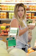 HILARY DUFF Out Shopping in Los Angeles 08/10/2015