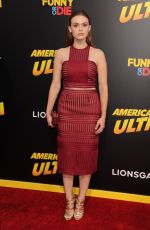 HOLLAND RODEN at American Ultra Premiere in Los Angeles