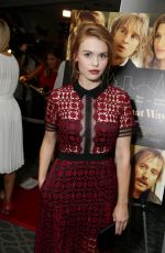 HOLLAND RODEN at She’s Funny That Way Premiere in Los Angeles