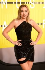 BRANDI CYRUS at MTV Video Music Awards 2015 in Los Angeles