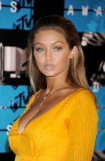 GIGI HADID at MTV Video Music Awards 2015 in Los Angeles