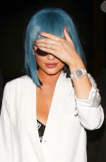 KYLIE JENNER Arrives at 1Oak in Los Angeles 08/28/2015