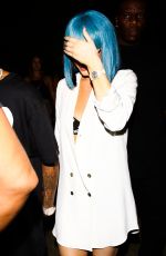 KYLIE JENNER Arrives at 1Oak in Los Angeles 08/28/2015