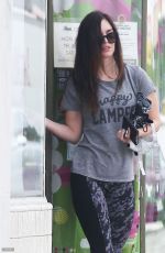 MEGAN FOX Leaves Baby Class in Los Angeles 08/06/2015