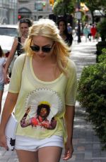 MARGOT ROBBIE Out and About in Toronto 08/08/2015