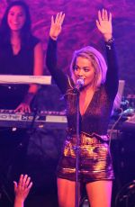 RITA ORA at U.S. Tour Opener in San Francisco 08/25/2015