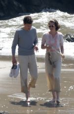 KRISTEN STEWART on the Set of Woody Allen\
