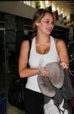 HUNTER HALEY KING at LAX Airport in Los Angeles 07/28/2015