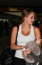 HUNTER HALEY KING at LAX Airport in Los Angeles 07/28/2015