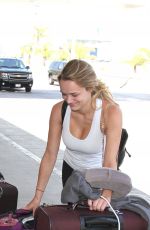 HUNTER HALEY KING at LAX Airport in Los Angeles 07/28/2015