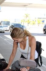 HUNTER HALEY KING at LAX Airport in Los Angeles 07/28/2015