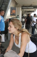 HUNTER HALEY KING at LAX Airport in Los Angeles 07/28/2015