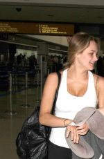 HUNTER HALEY KING at LAX Airport in Los Angeles 07/28/2015