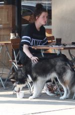 IRELAND BALDWIN at Le Pain Quotidien Bakery in Los Angeles 08/22/2015