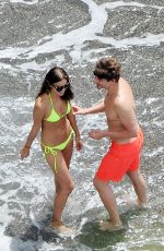 IRINA SHAYK in Bikini on Vacation in Amalfi Coast 08/11/2015