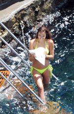 IRINA SHAYK in Bikini on Vacation in Amalfi Coast 08/11/2015