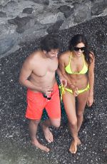 IRINA SHAYK in Bikini on Vacation in Amalfi Coast 08/11/2015