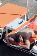 IRINA SHAYK in Bikini on Vacation in Amalfi Coast 08/11/2015